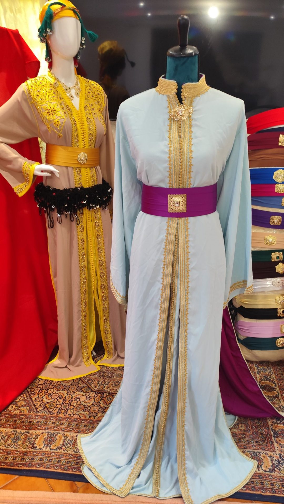 caftan marocain d occasion grande taille doublé – Image 7
