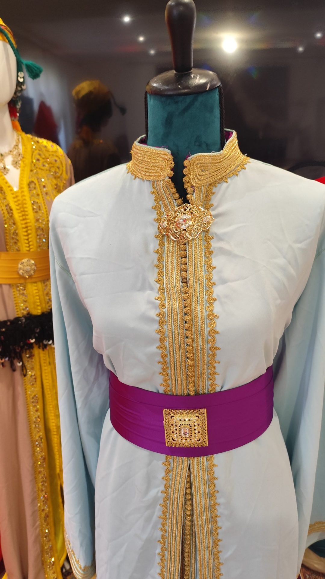 caftan marocain d occasion grande taille doublé – Image 13