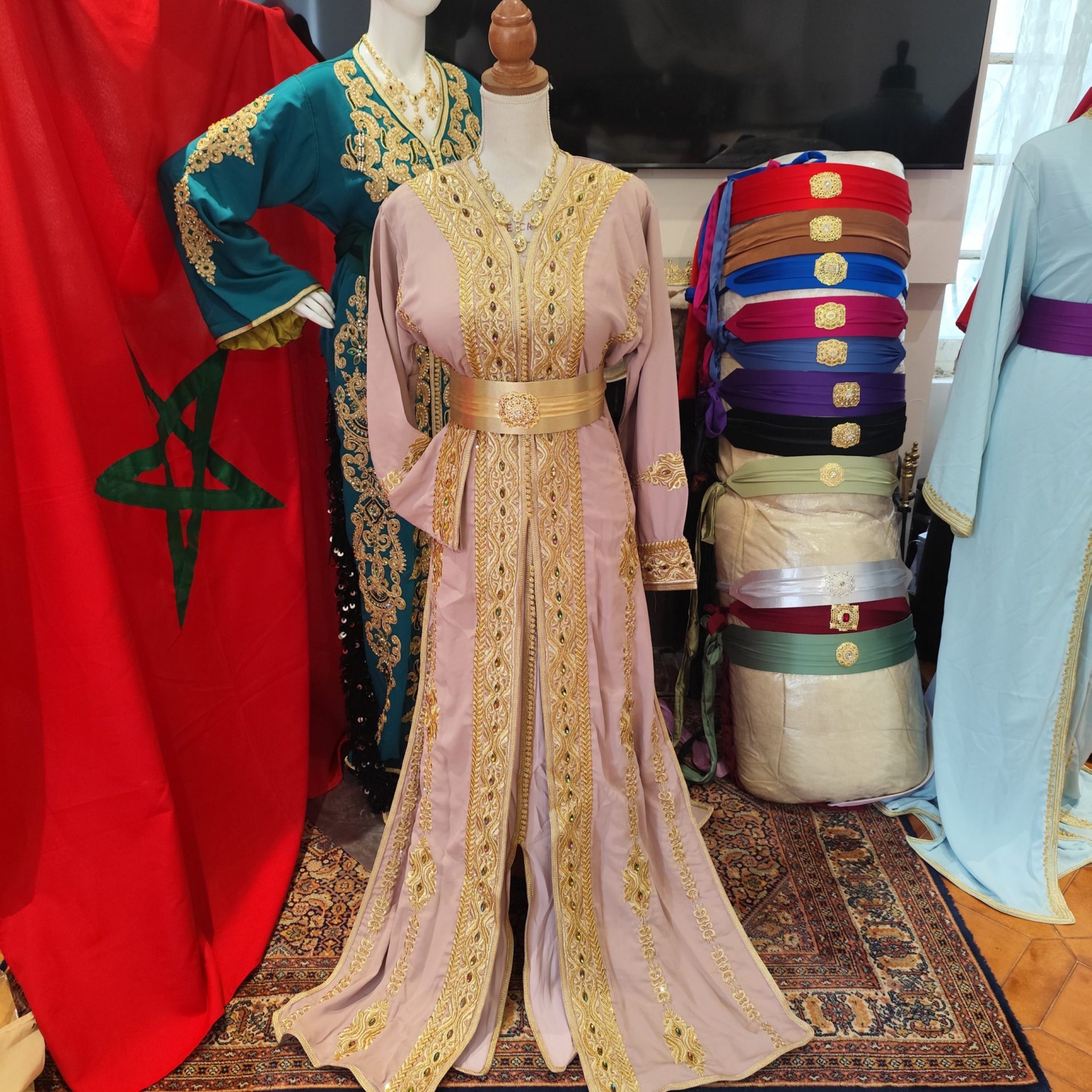 caftan marocain neuf _ takchita deux pièces – Image 3