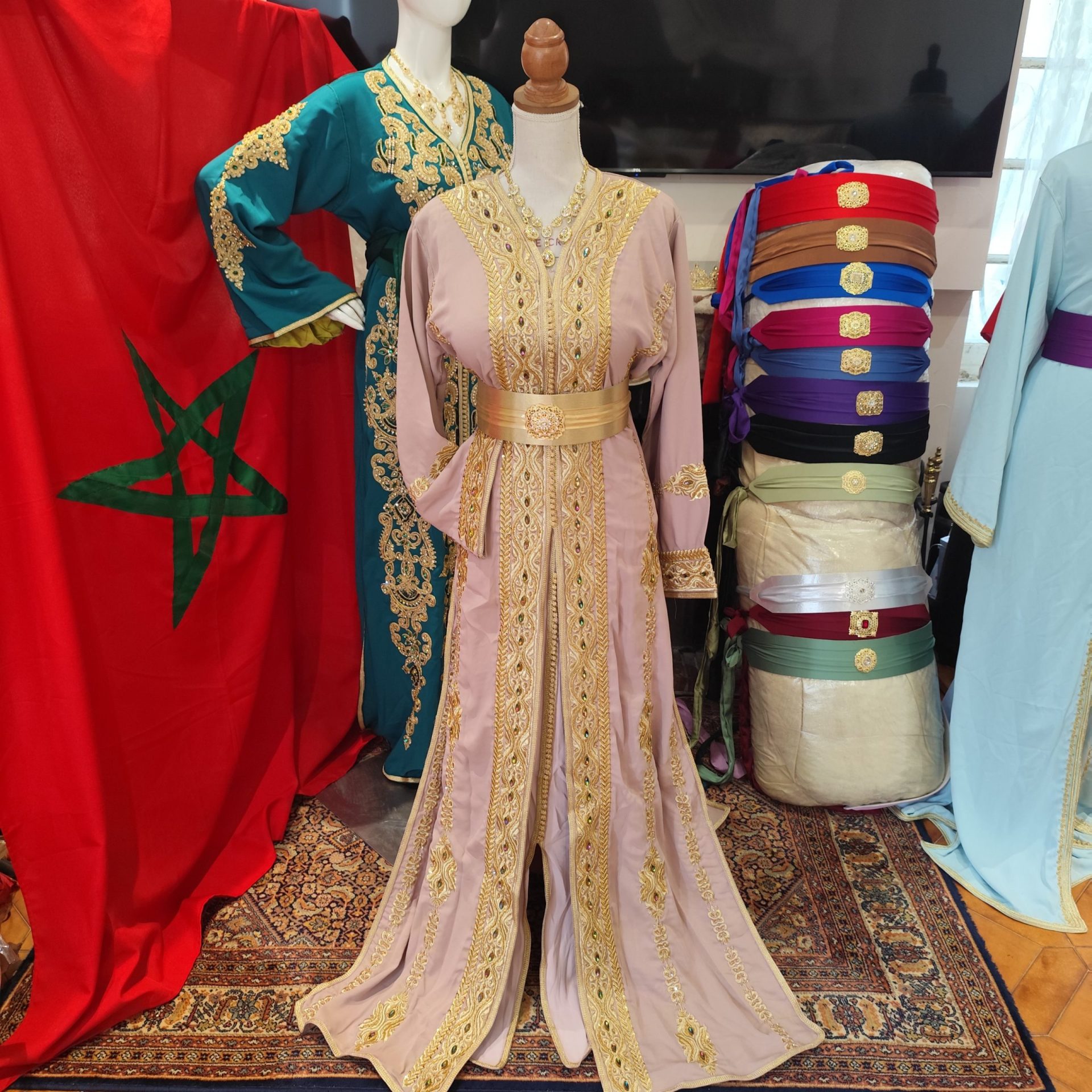 caftan marocain neuf _ takchita deux pièces – Image 14