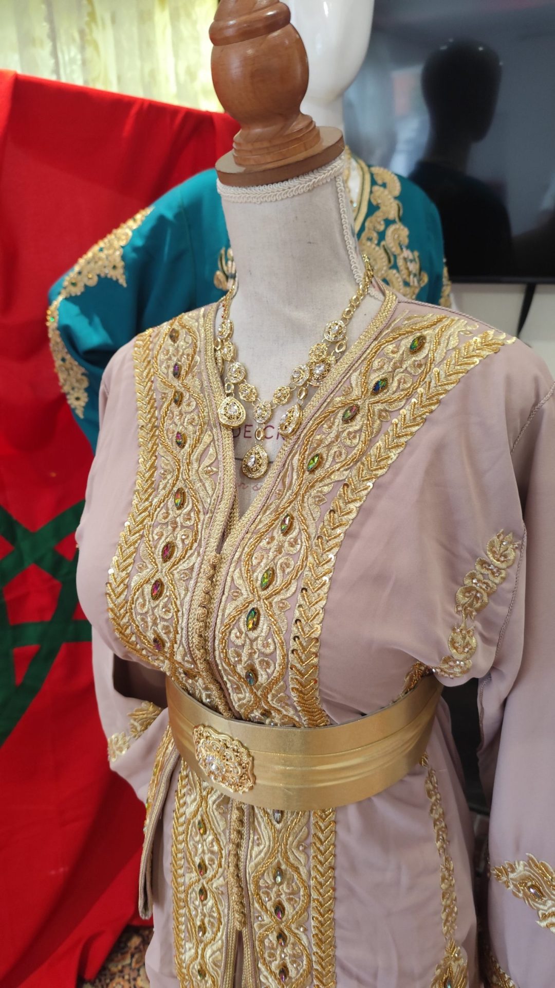 caftan marocain neuf _ takchita deux pièces – Image 11