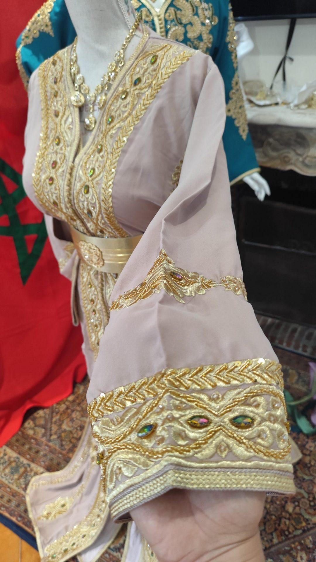 caftan marocain neuf _ takchita deux pièces – Image 5