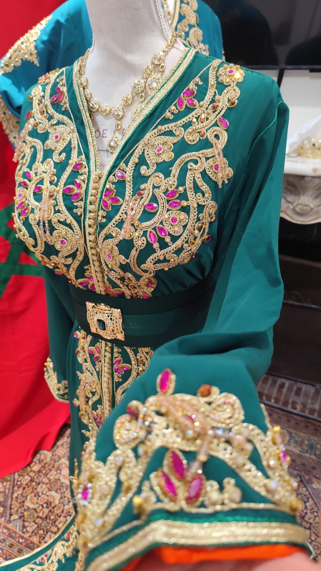 caftan marocain neuf doublé – Image 9