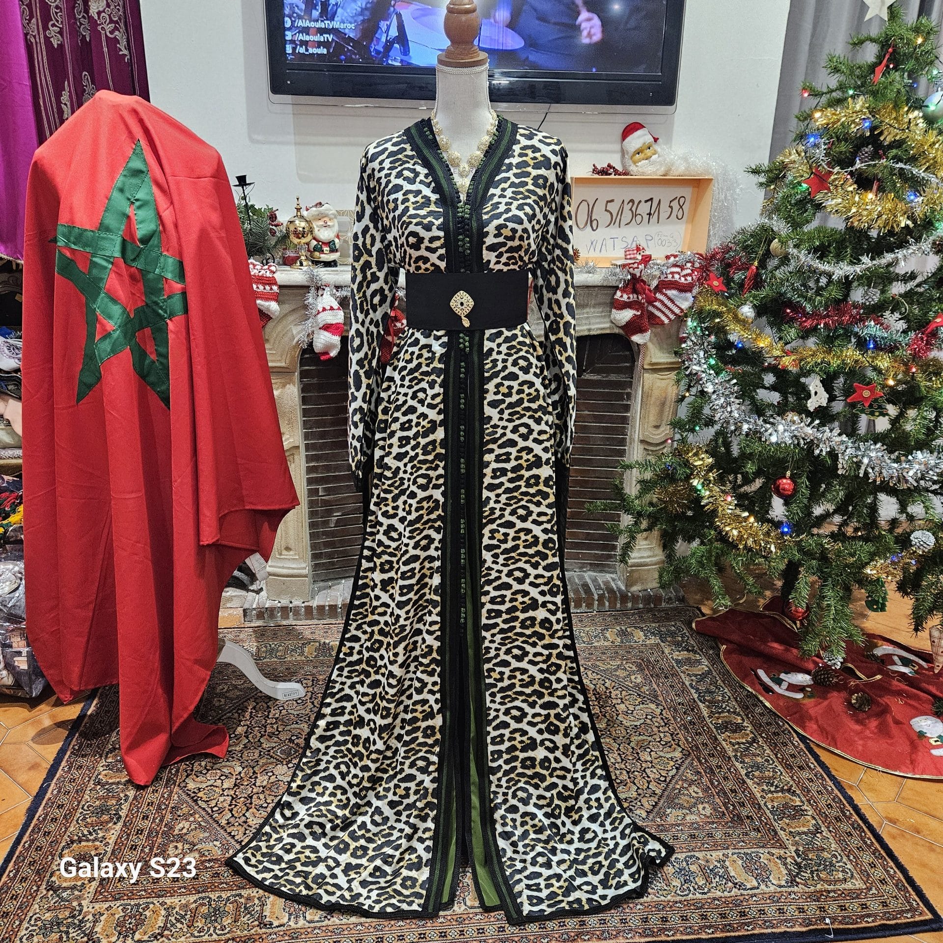 caftan marocain neuf doublé