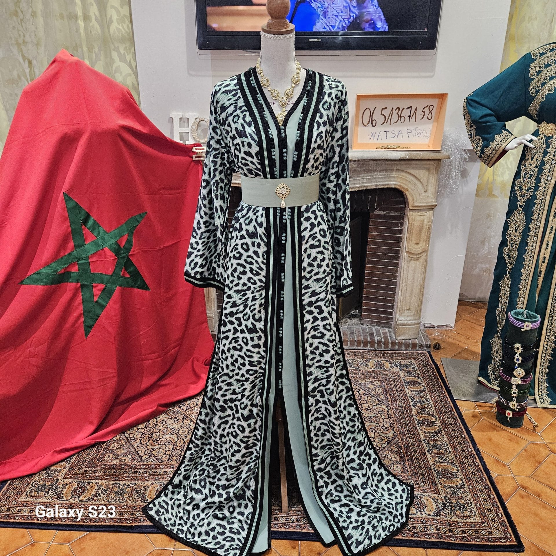 caftan marocain neuf doublé – Image 7
