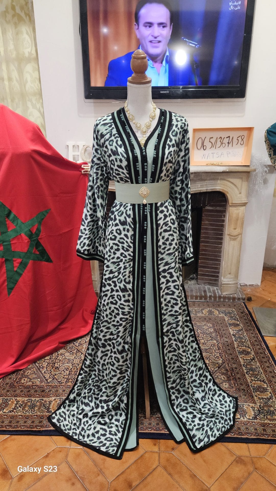 caftan marocain neuf doublé – Image 3