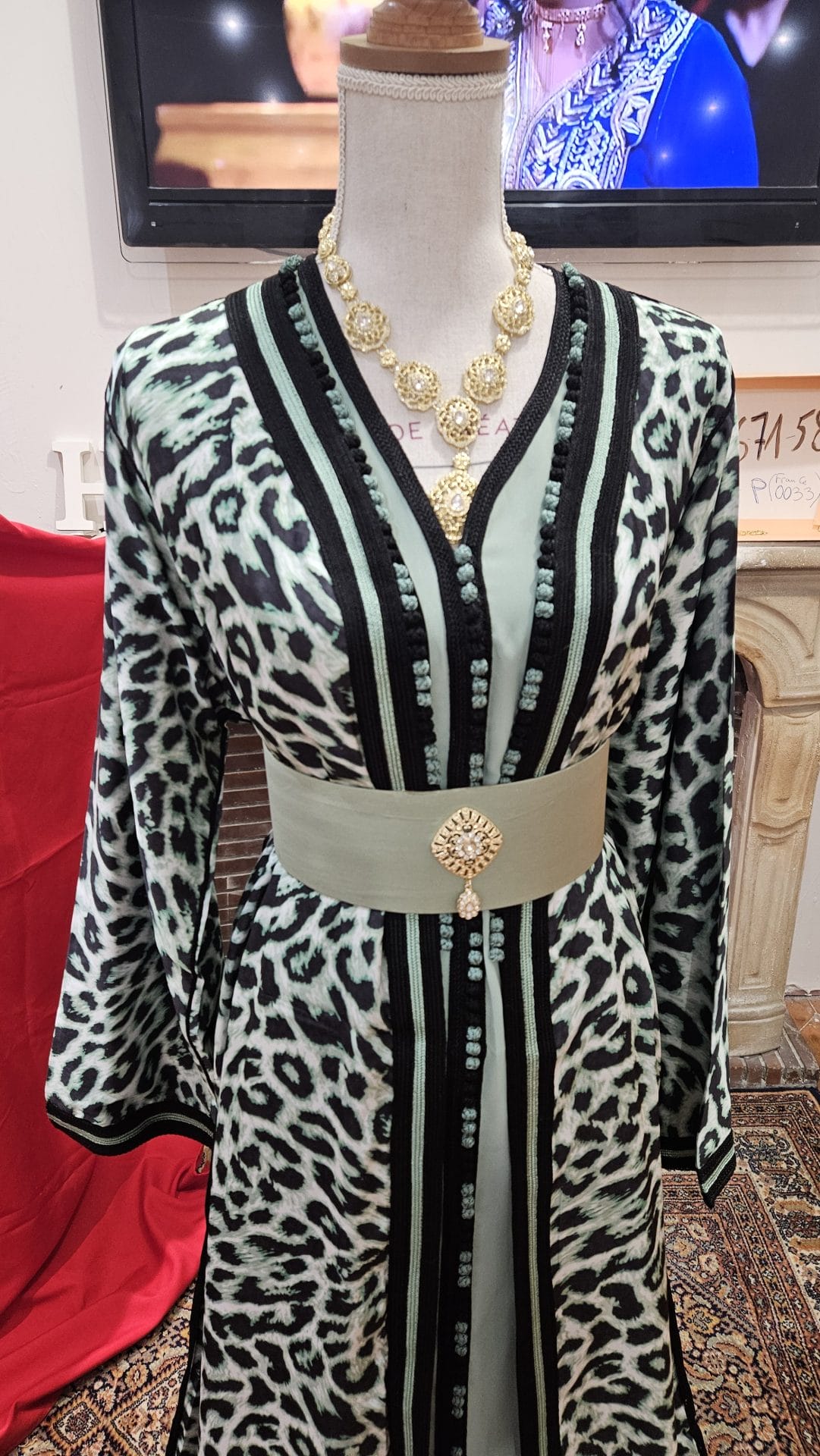 caftan marocain neuf doublé – Image 6