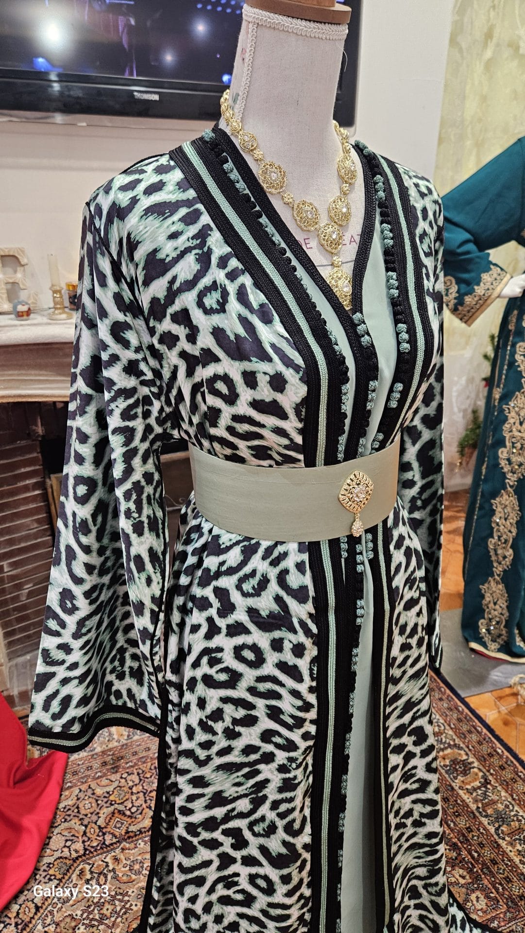 caftan marocain neuf doublé – Image 8