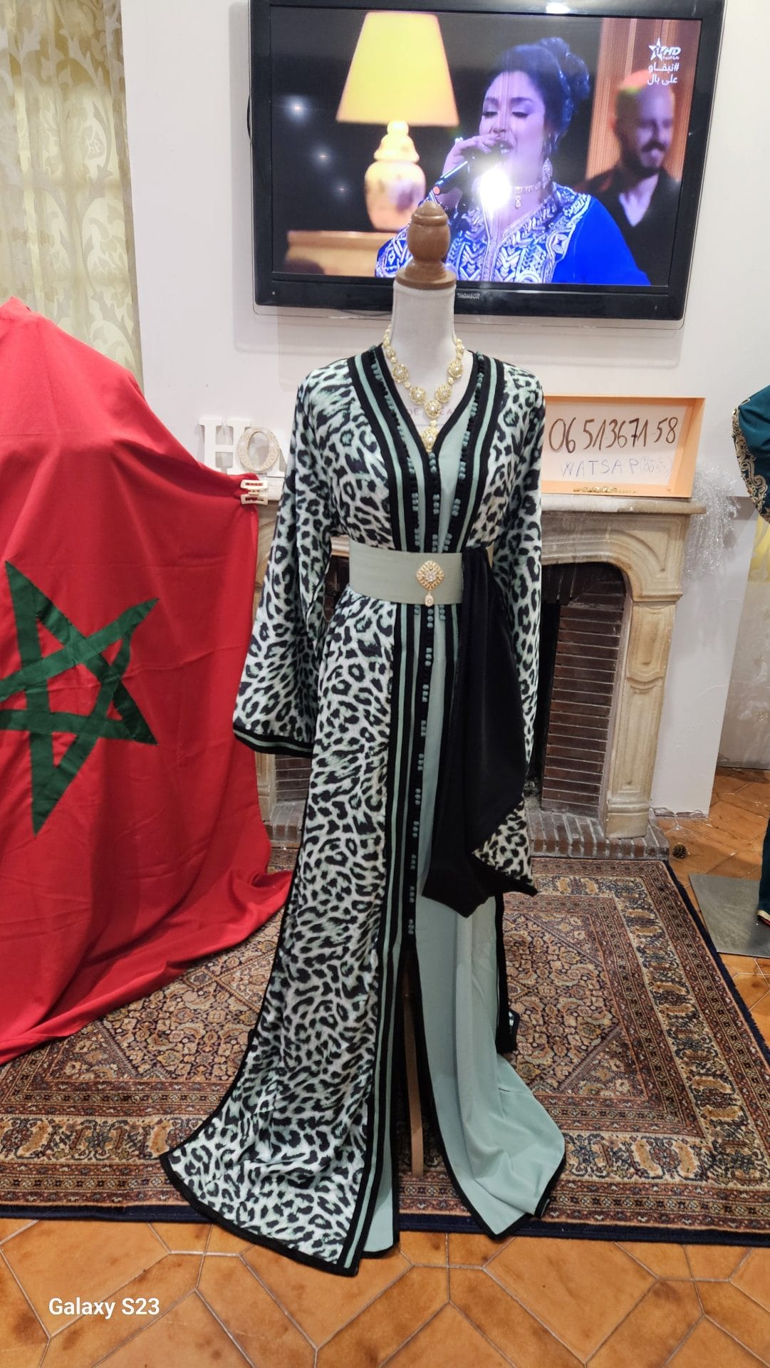 caftan marocain neuf doublé – Image 5
