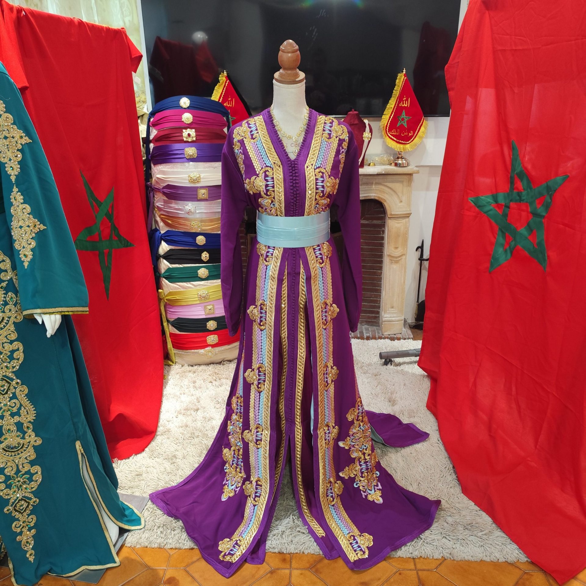 caftan marocain neuf doublé