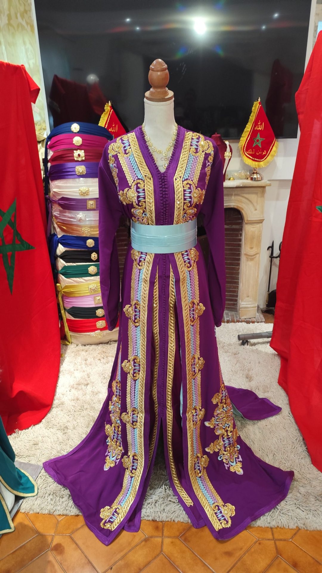 caftan marocain neuf doublé – Image 4