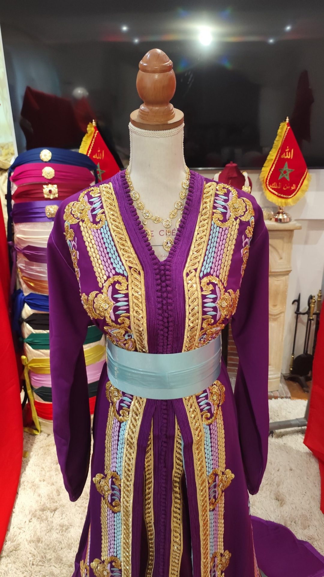 caftan marocain neuf doublé – Image 9