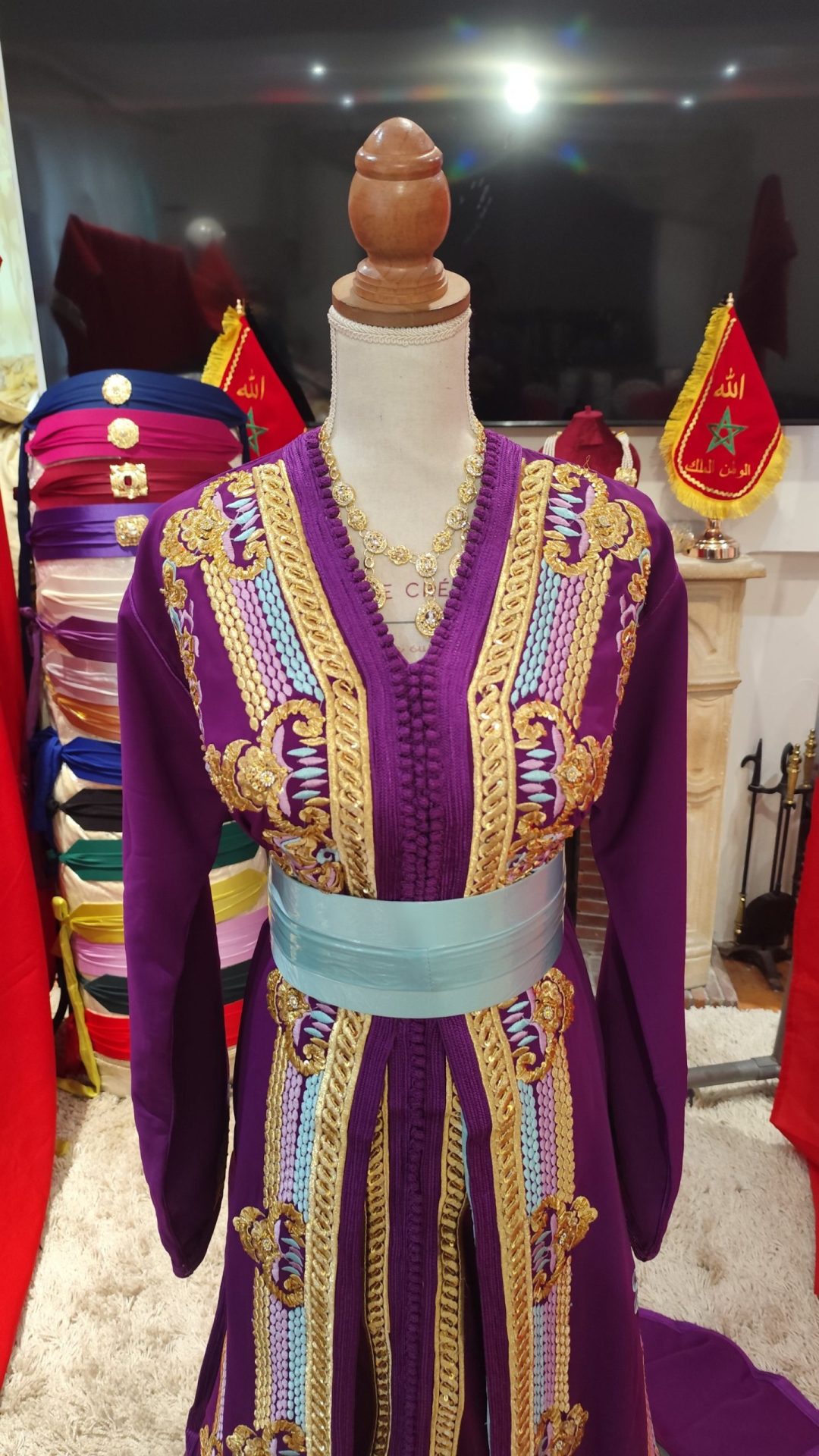 caftan marocain neuf doublé – Image 8