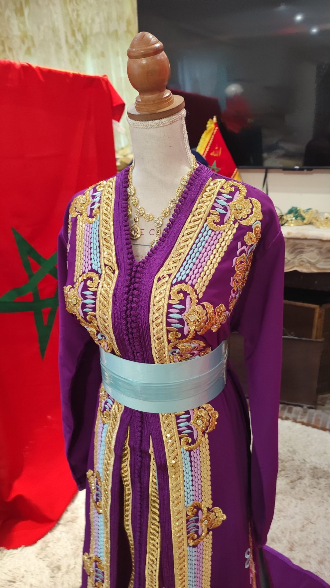 caftan marocain neuf doublé – Image 10