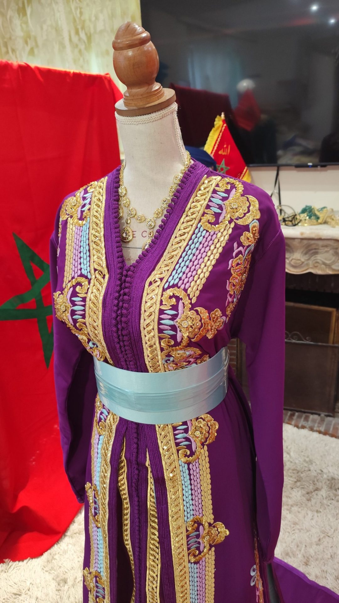 caftan marocain neuf doublé – Image 6