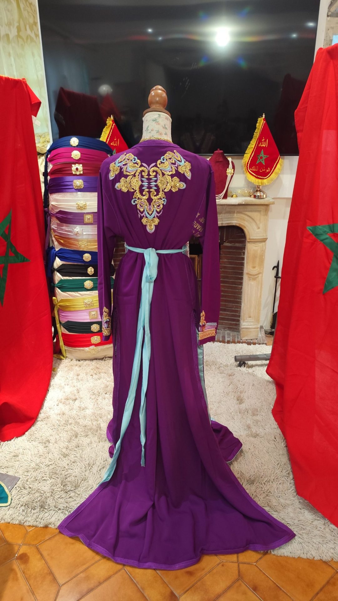 caftan marocain neuf doublé – Image 5