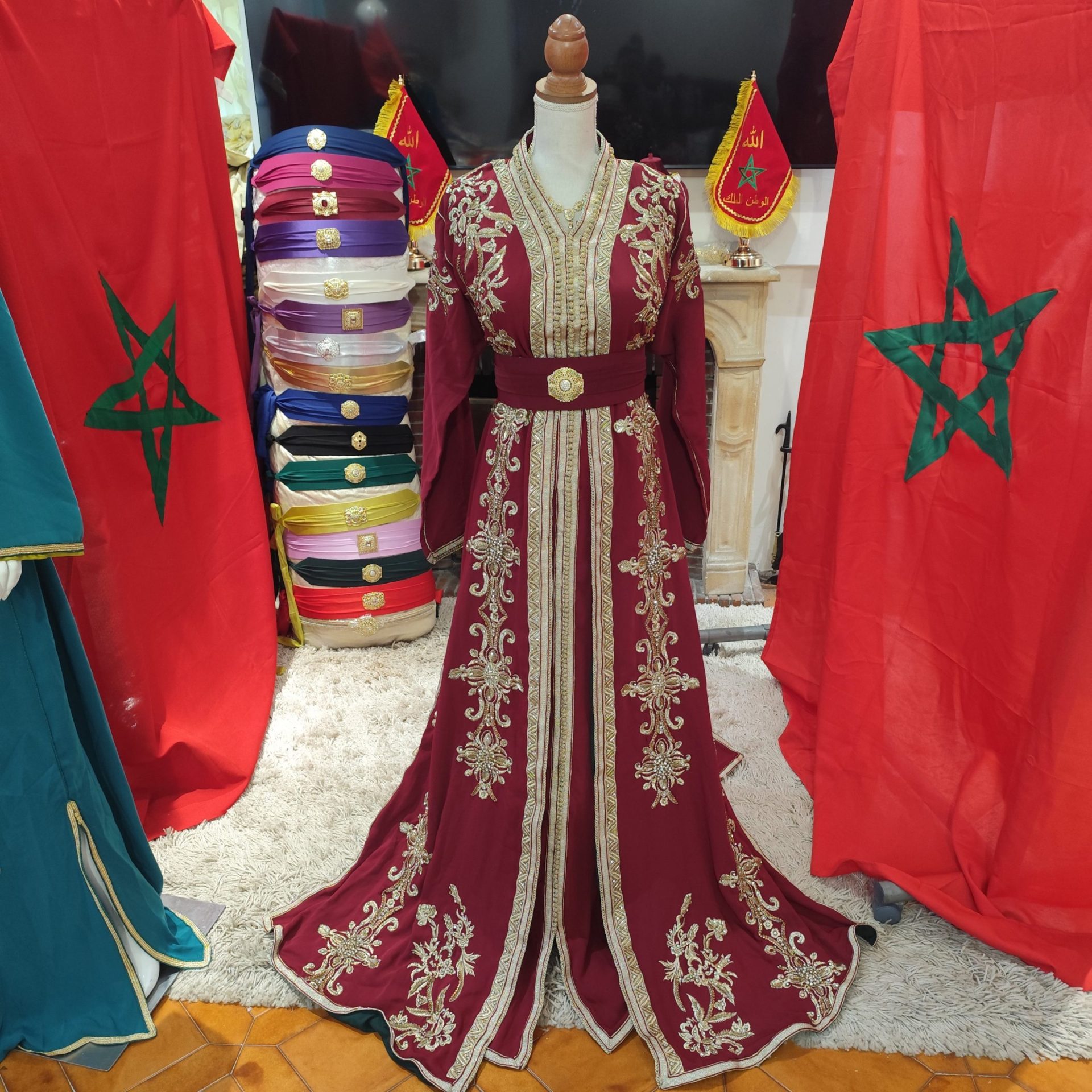 caftan marocain neuf doublé