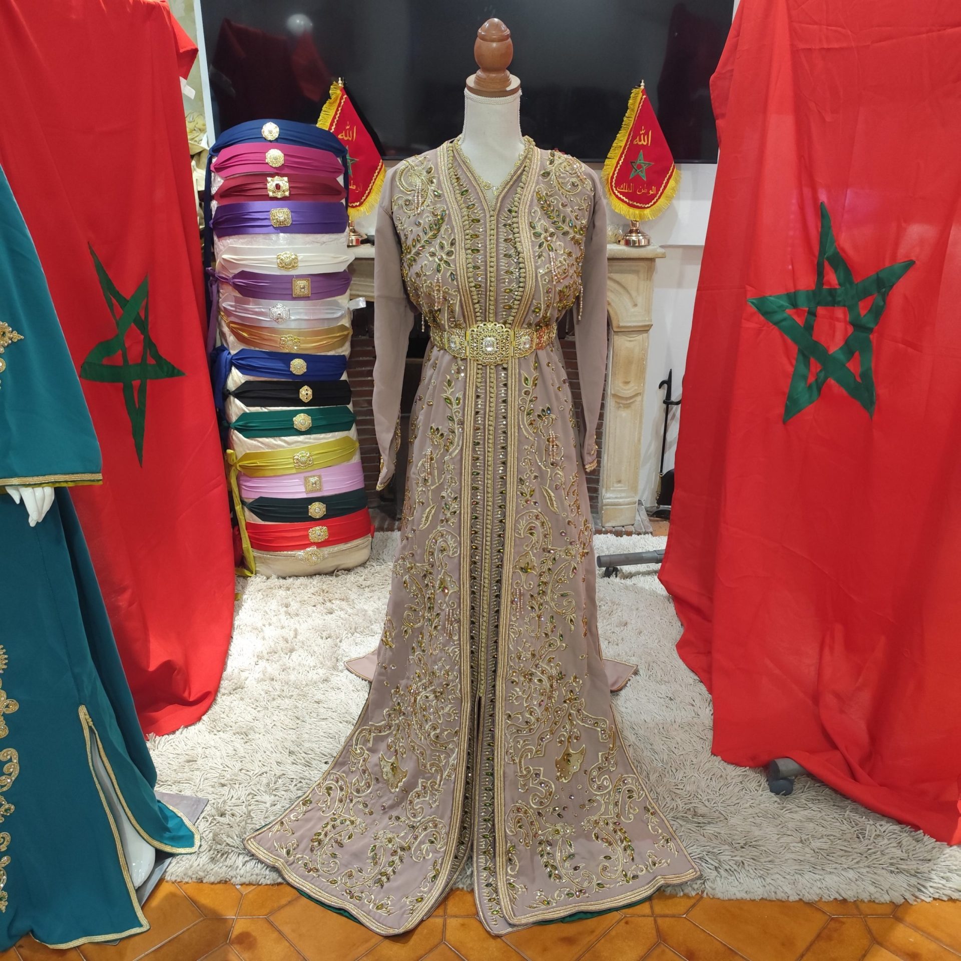 caftan marocain neuf doublé