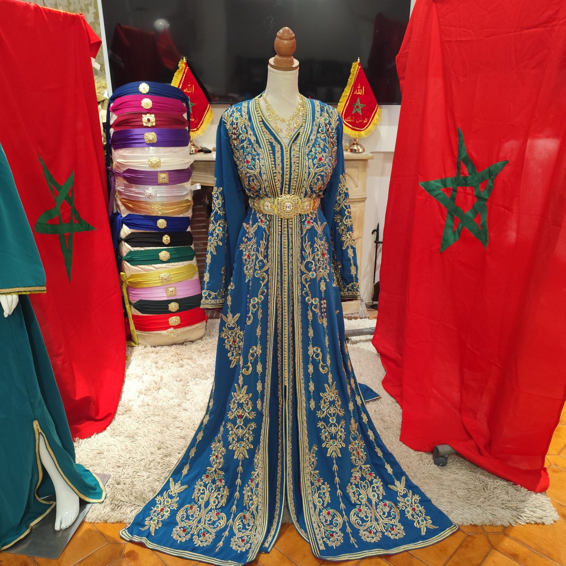 caftan marocain neuf doublé