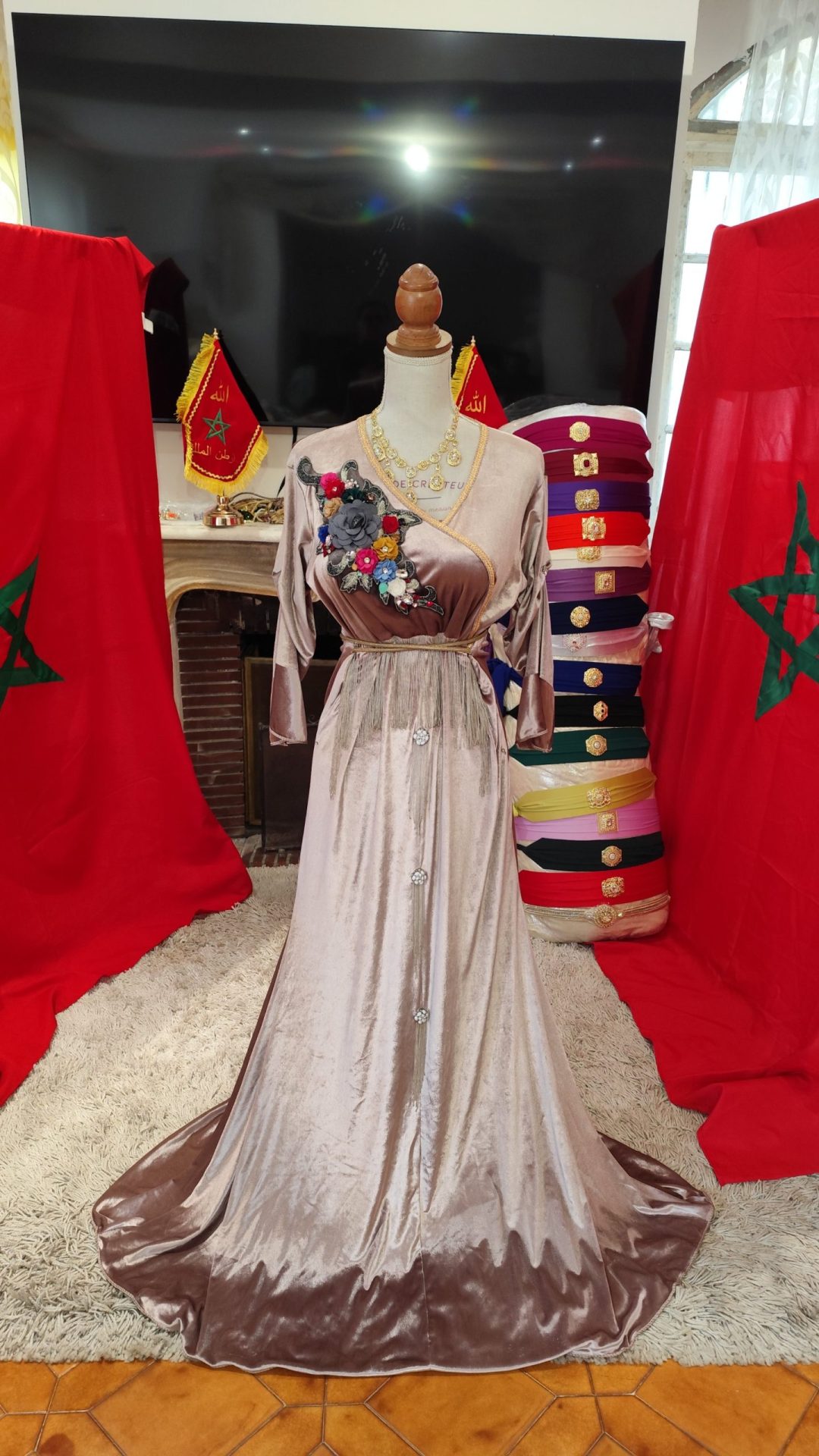 caftan marocain d occasion comme neuf – Image 5