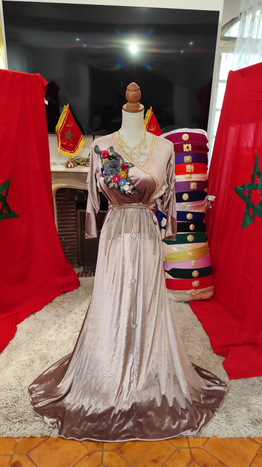 caftan marocain d occasion comme neuf – Image 4