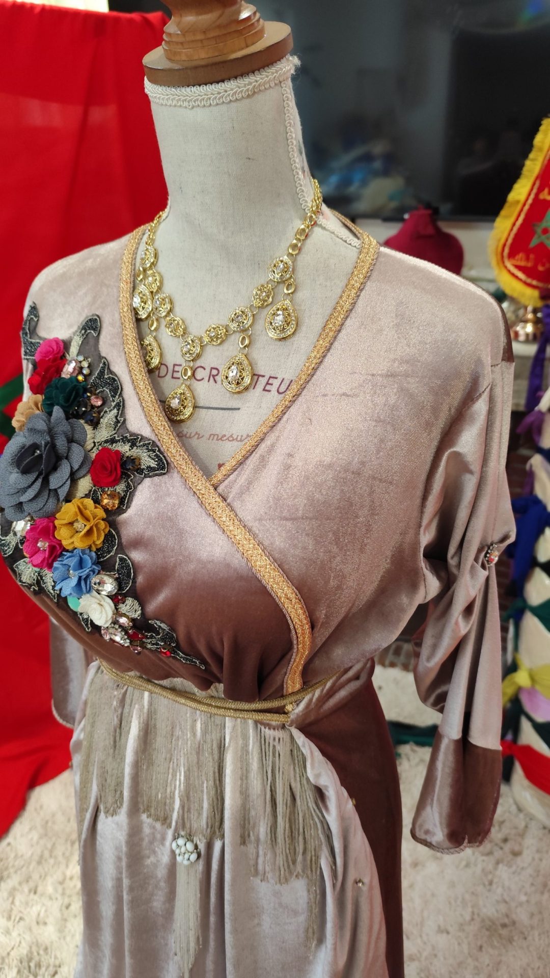caftan marocain d occasion comme neuf – Image 2