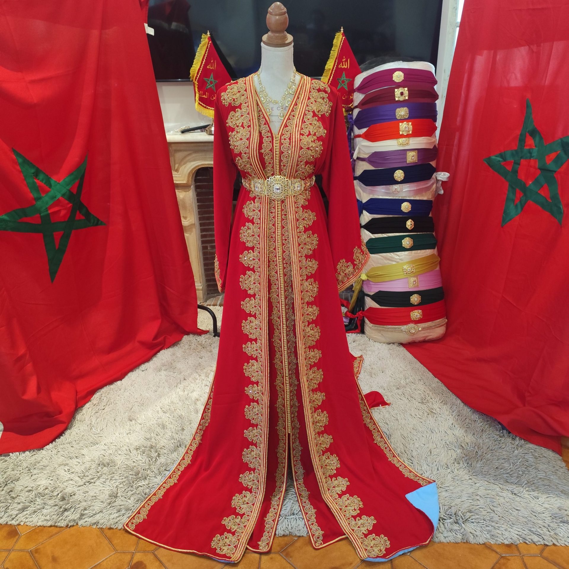 caftan marocain neuf doublé