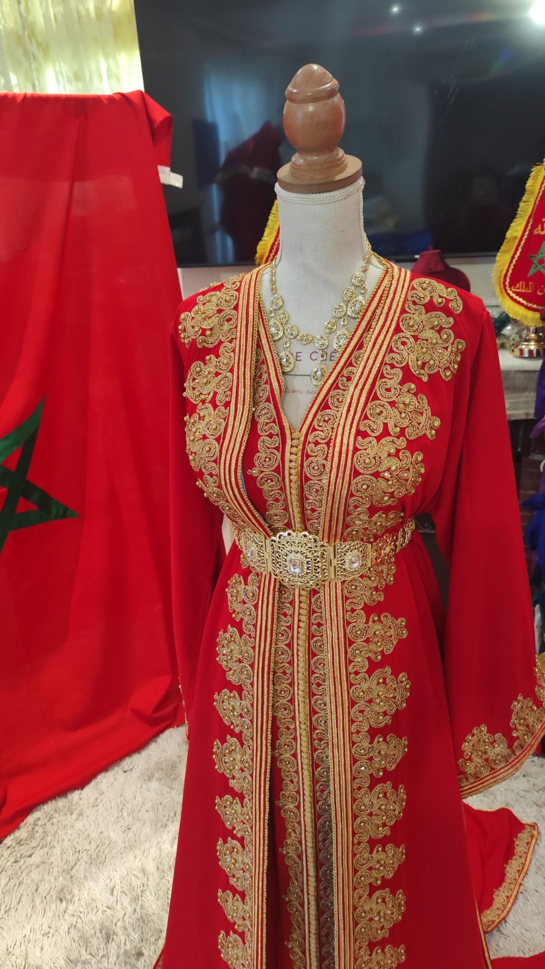 caftan marocain neuf doublé – Image 3