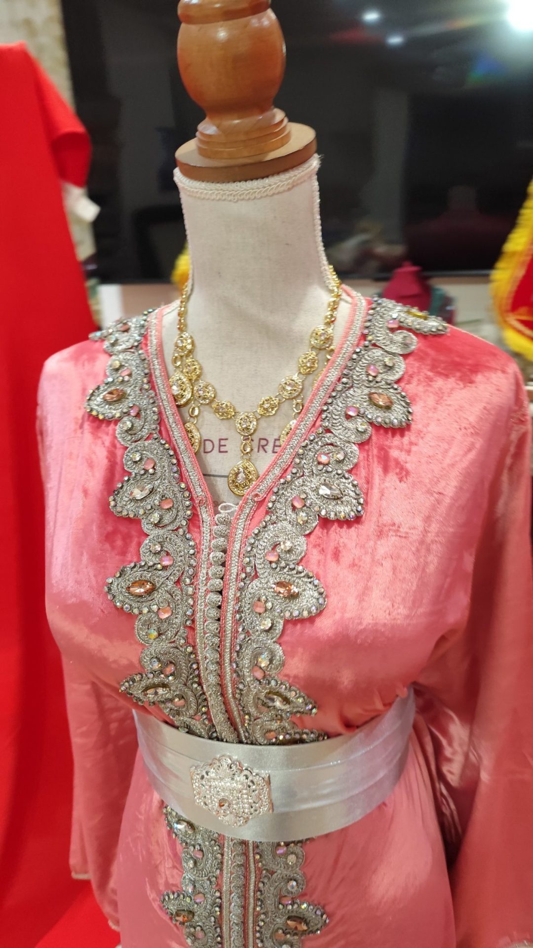 caftan marocain d occasion grande taille – Image 12