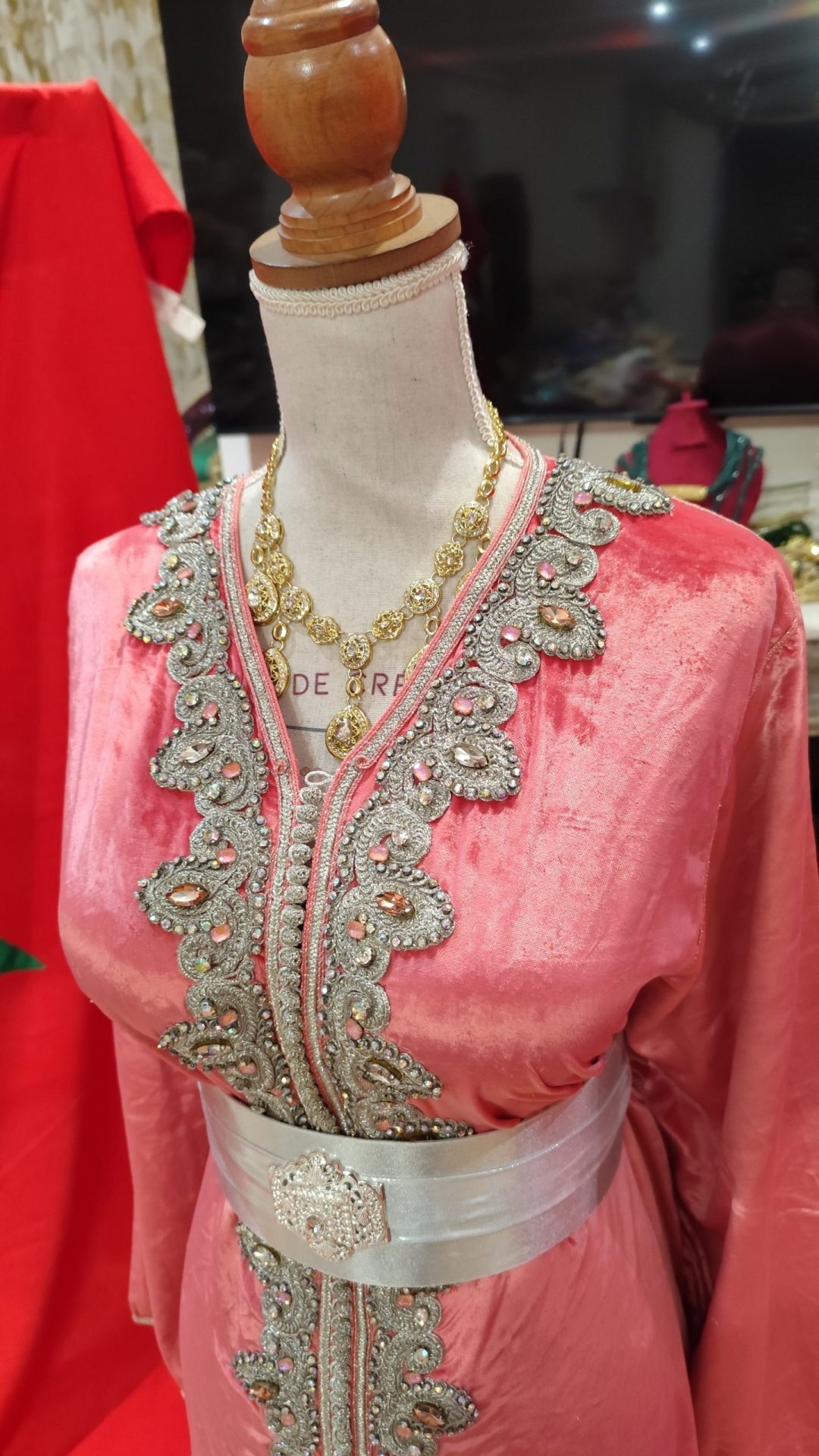 caftan marocain d occasion grande taille – Image 5