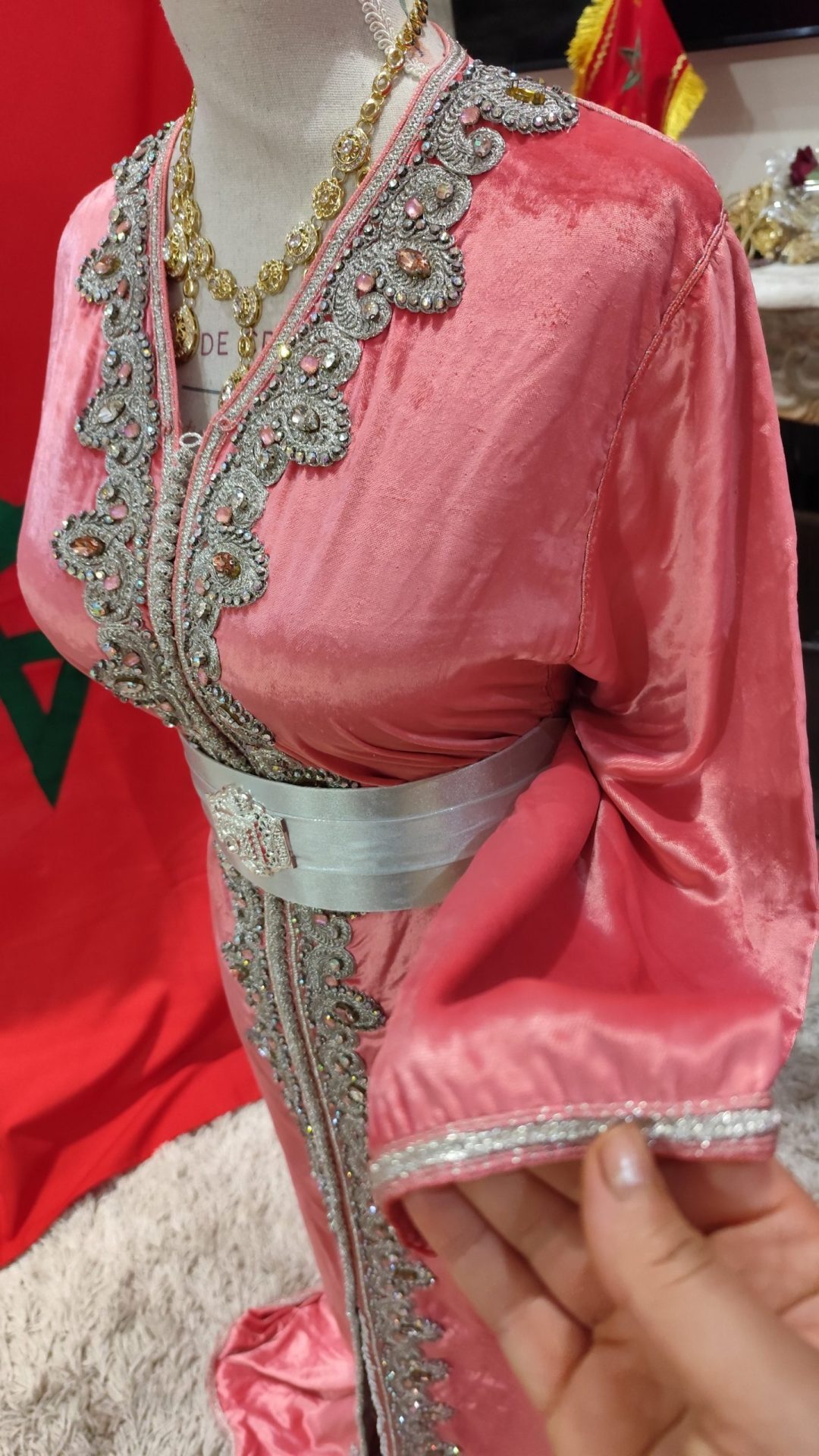 caftan marocain d occasion grande taille – Image 3
