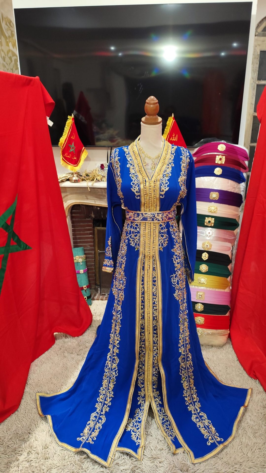 caftan marocain neuf avec ceinture – Image 12
