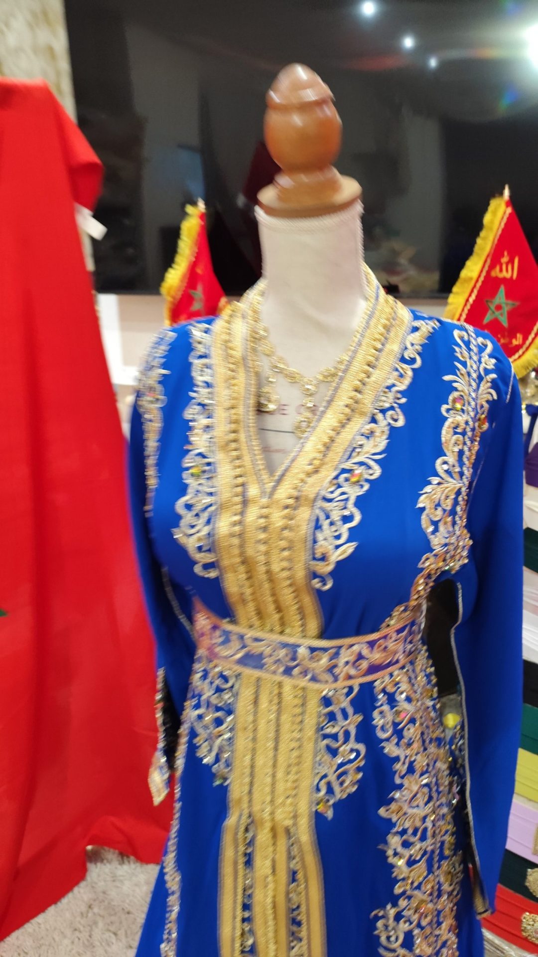 caftan marocain neuf avec ceinture – Image 13