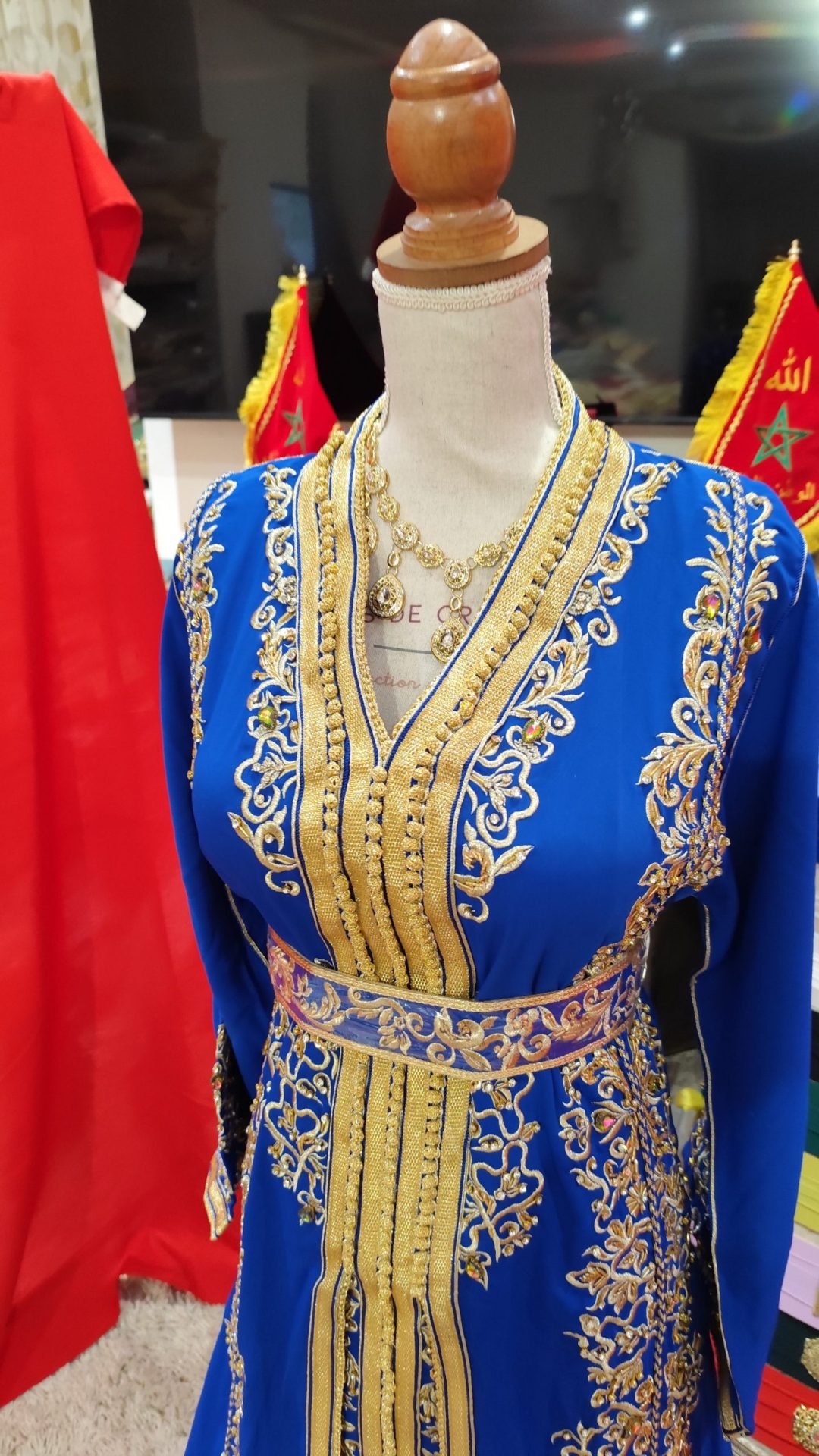 caftan marocain neuf avec ceinture – Image 14