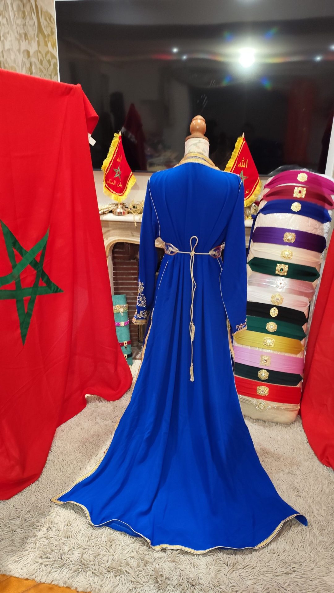 caftan marocain neuf avec ceinture – Image 8