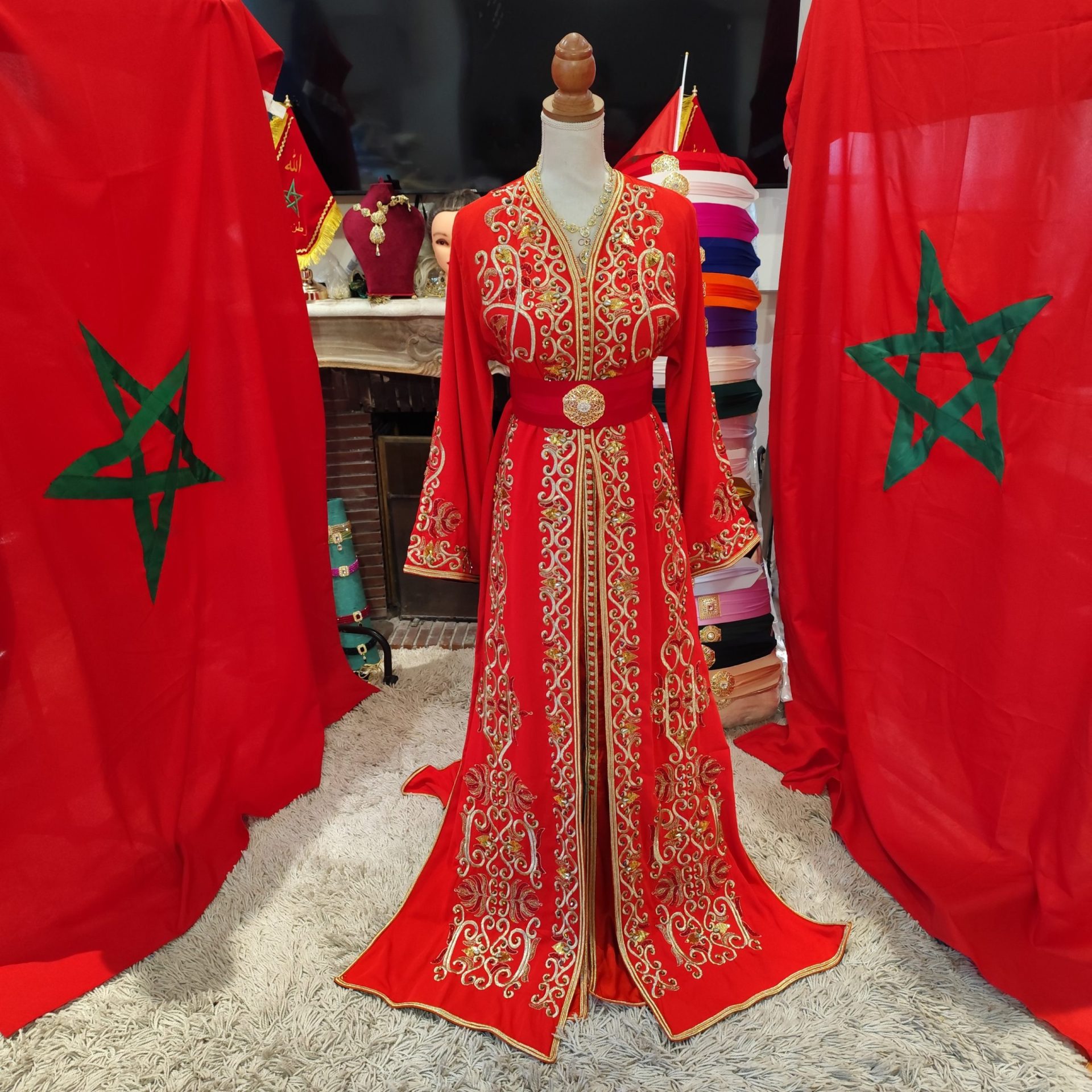 caftan marocain neuf doublé