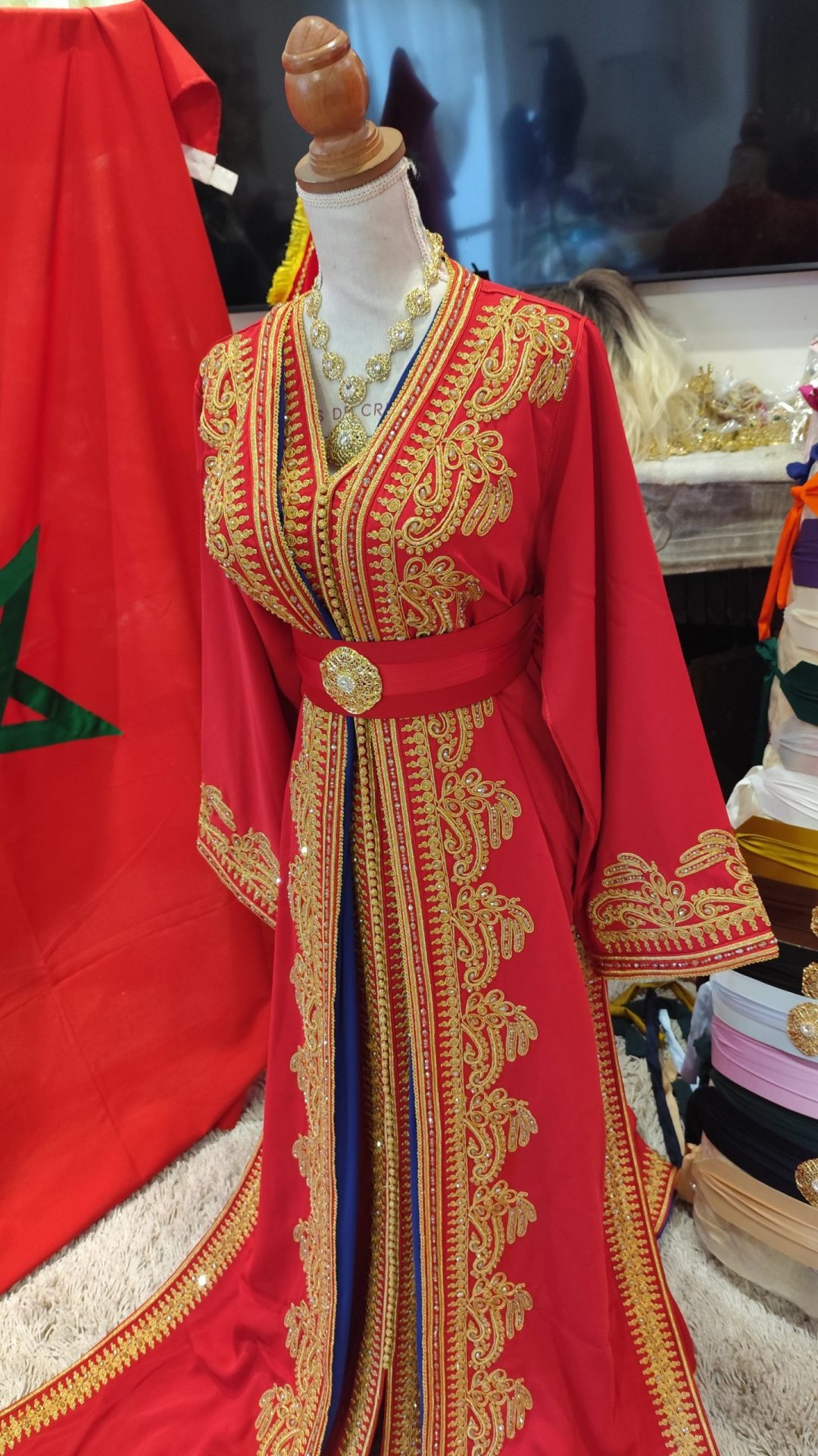 caftan marocain neuf doublé – Image 8