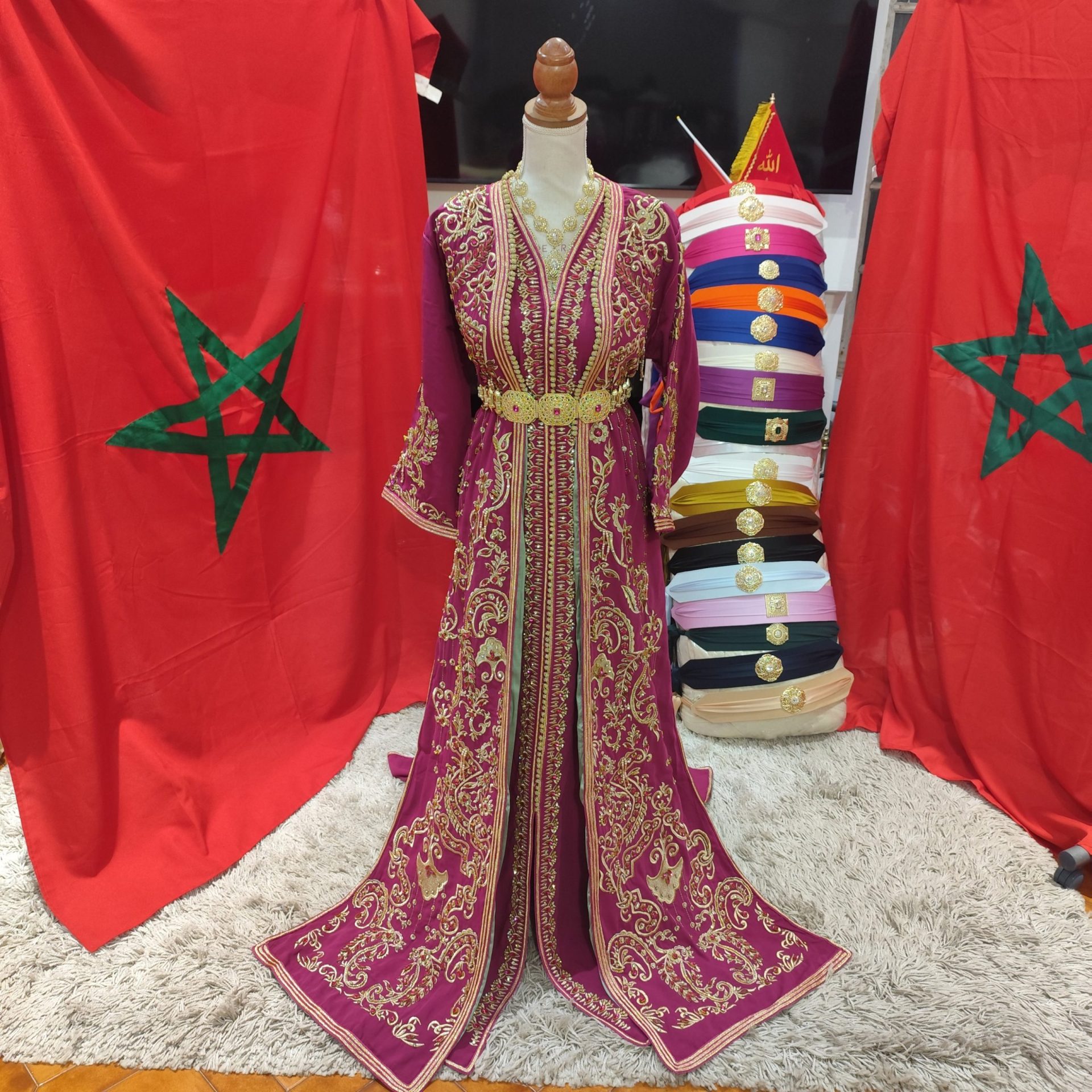 caftan marocain neuf doublé