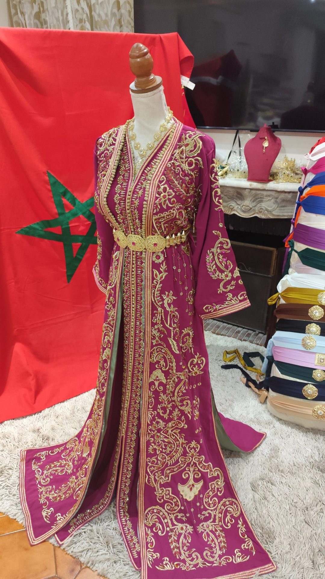 caftan marocain neuf doublé – Image 9