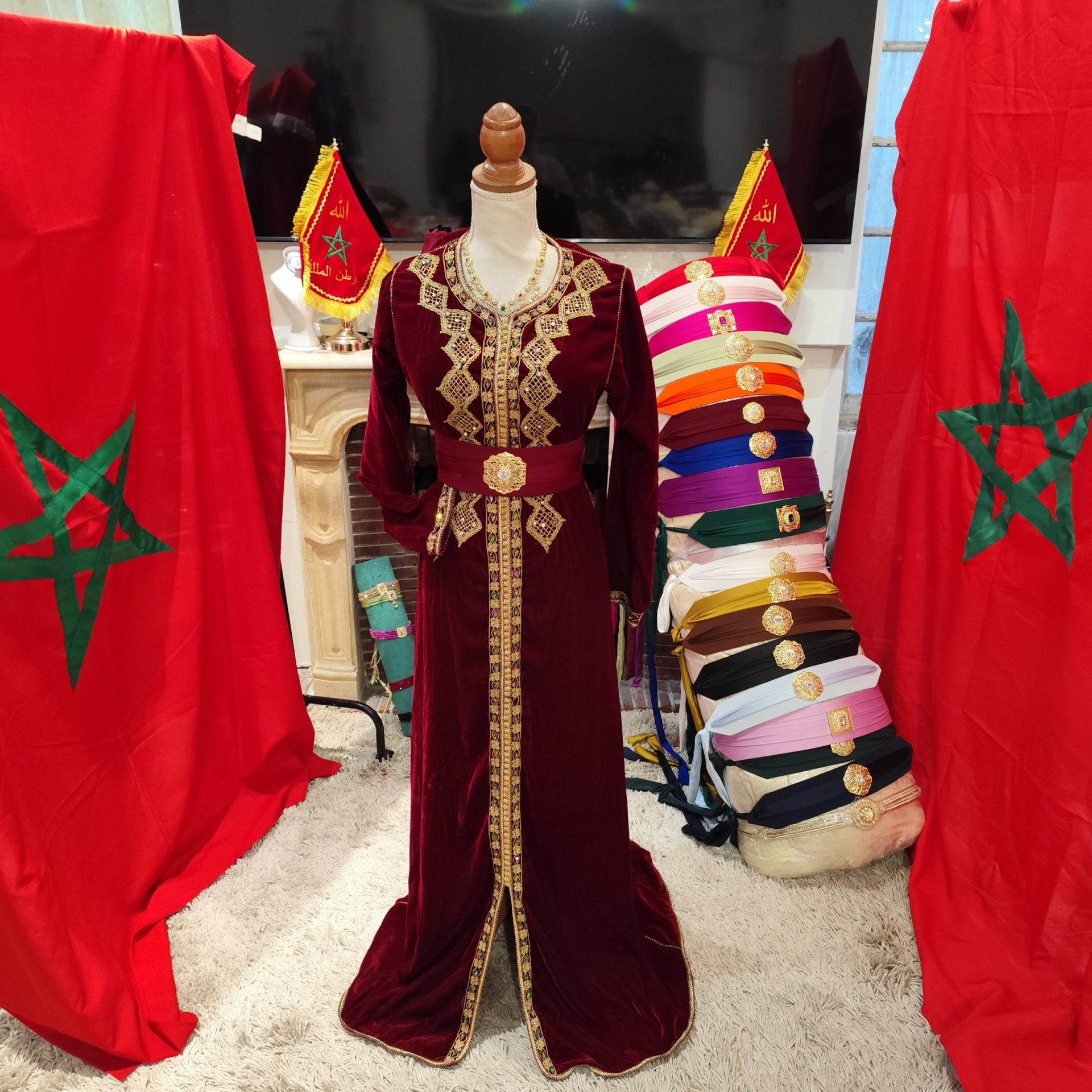 caftan marocain d occasion
