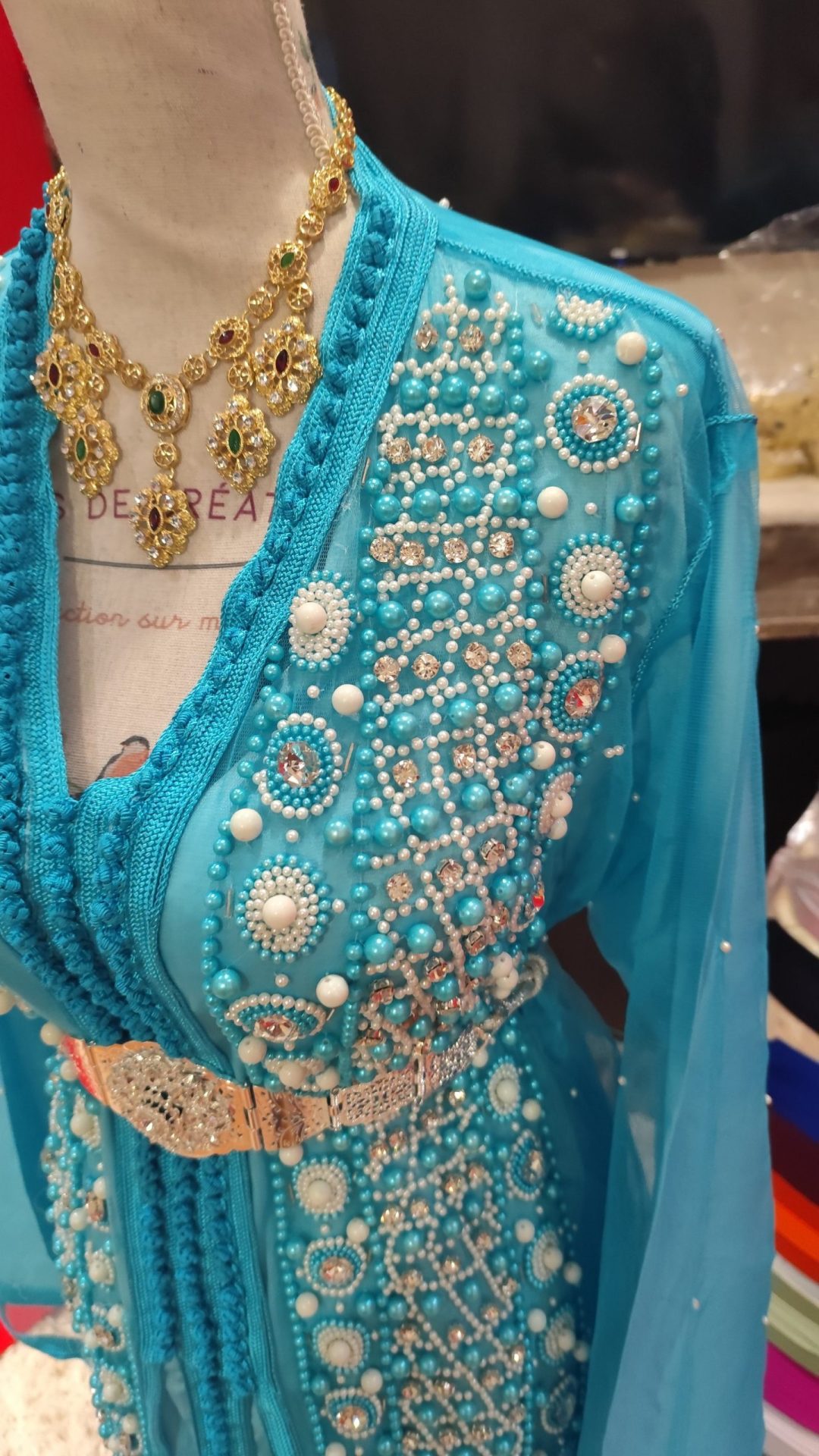 caftan marocain neuf grande taille – Image 3