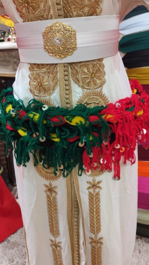 ✨ Mouzoune 2 mètres – Ceinture de danse maghrébine ✨