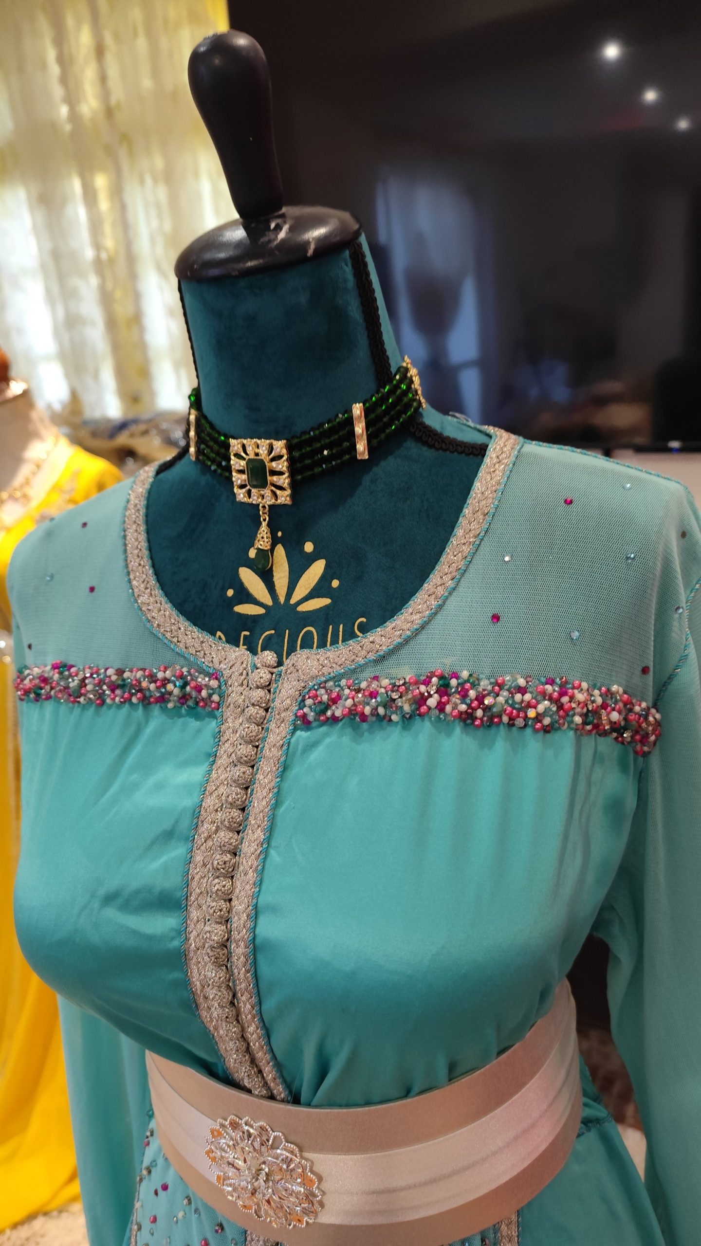 caftan marocain d occasion porté une fois – Image 6