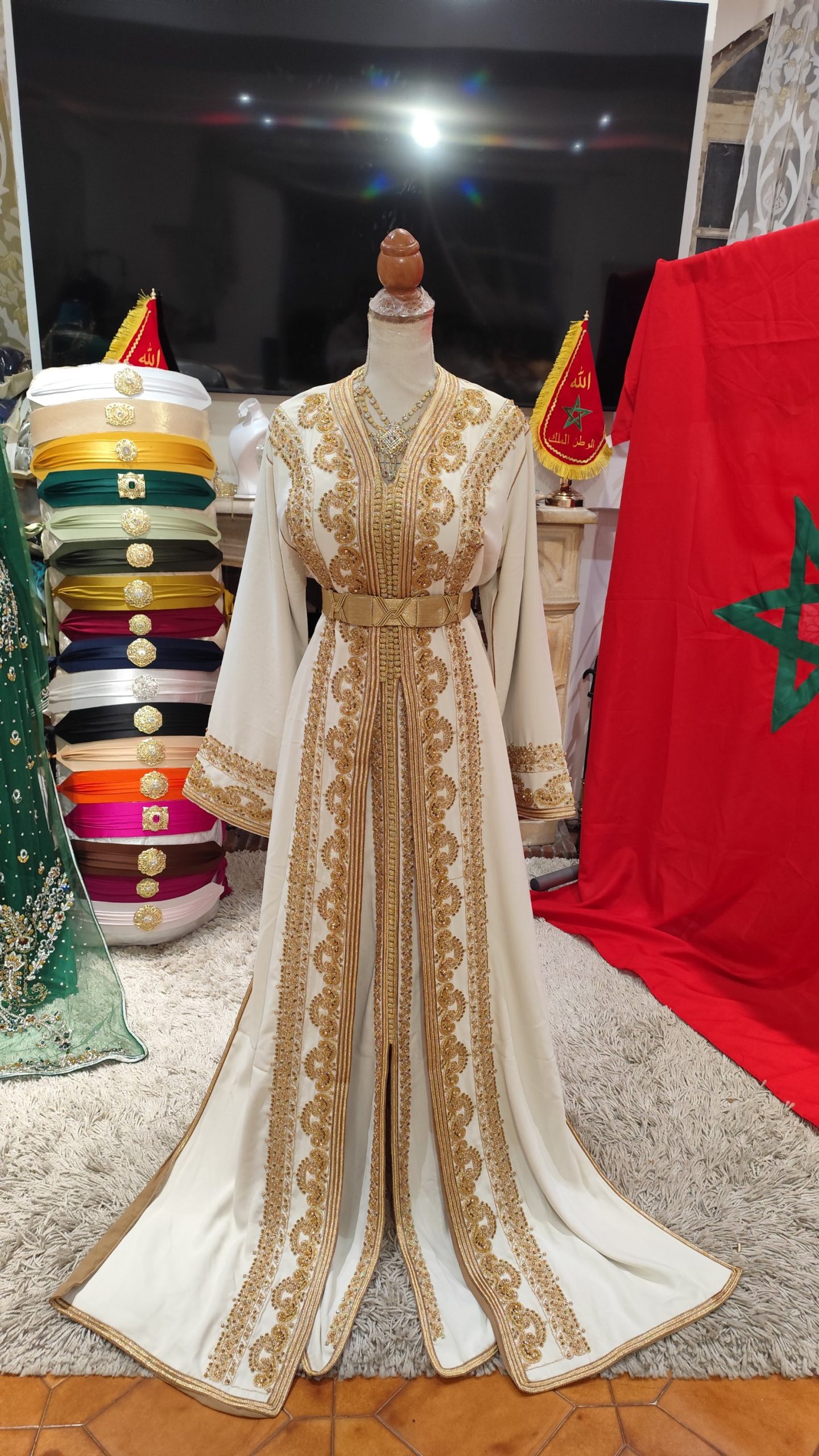 caftan marocain neuf doublé – Image 5