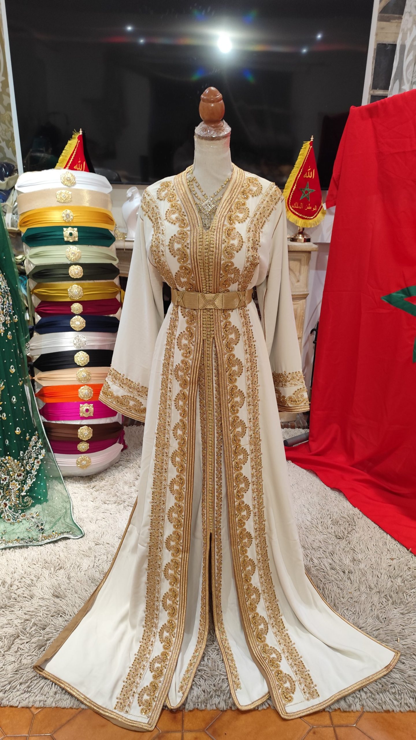 caftan marocain neuf doublé – Image 8
