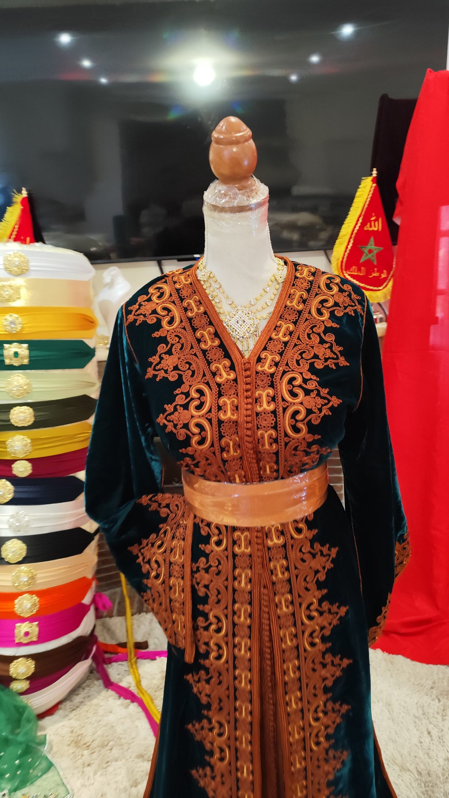 caftan marocain neuf avec la ceinture – Image 11