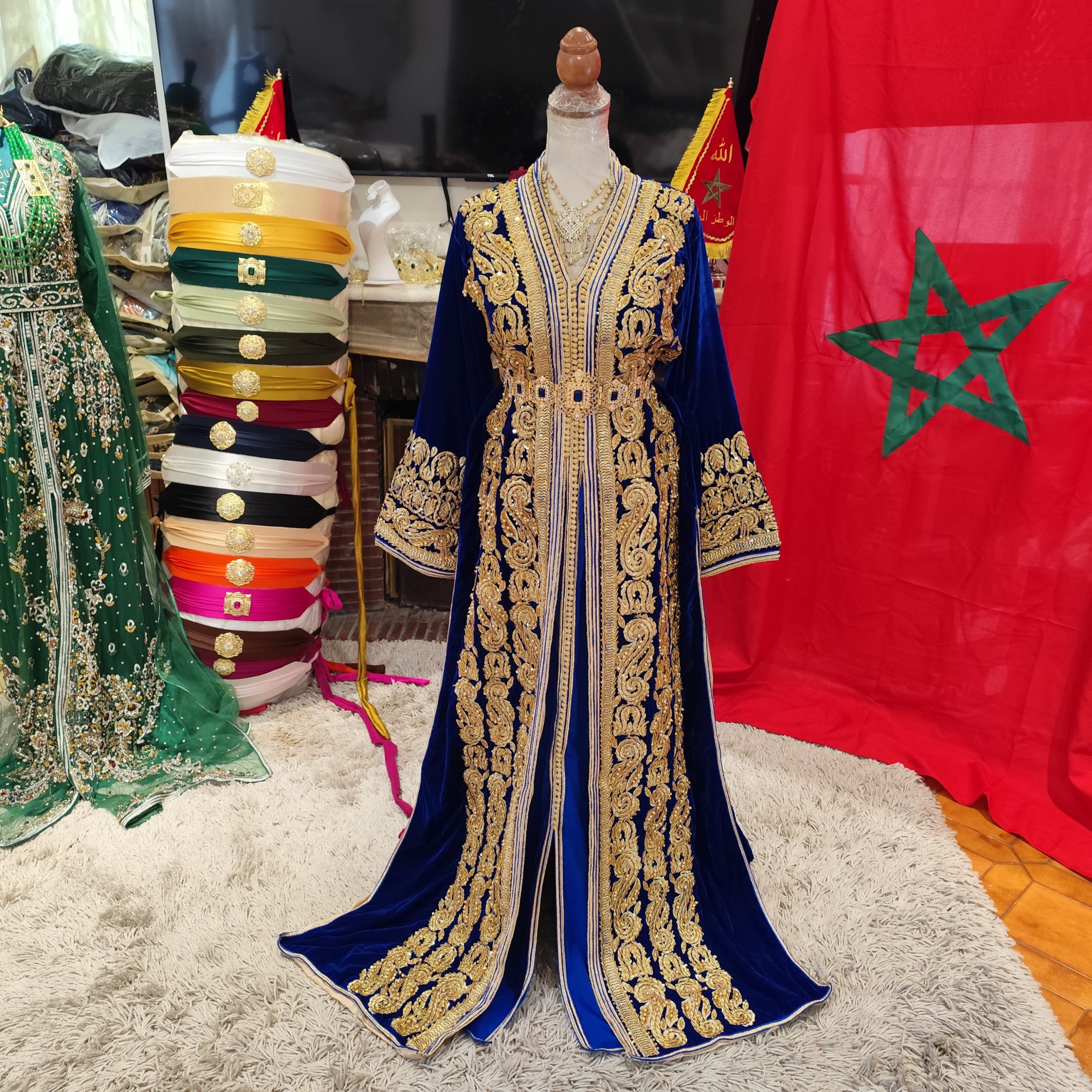 caftan marocain neuf doublé