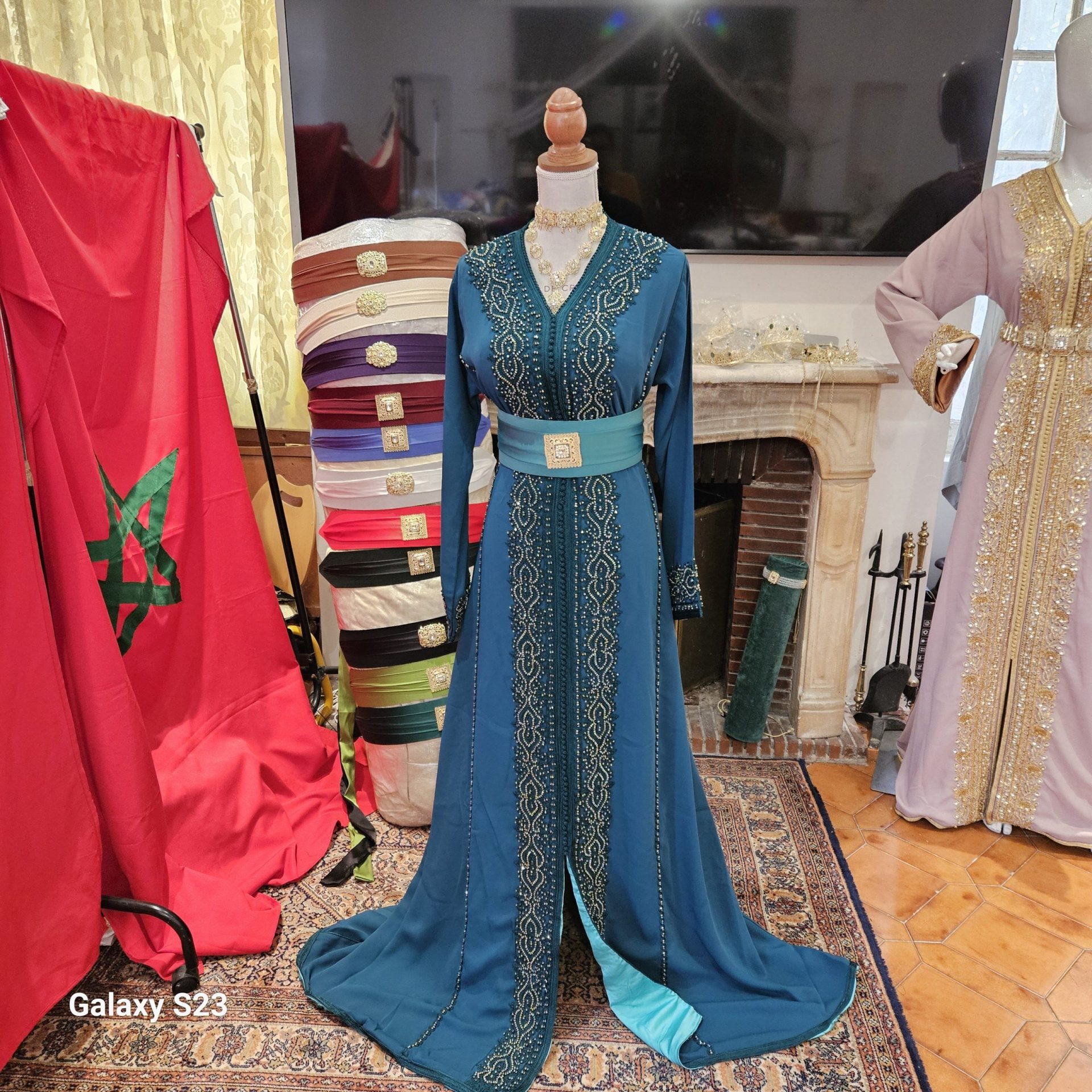 caftan marocain neuf doublé