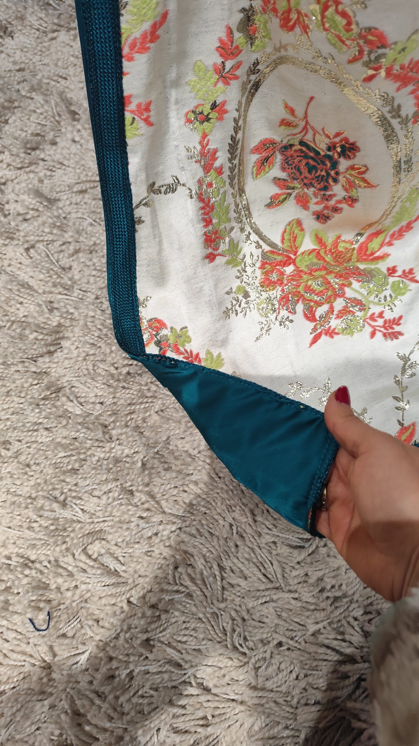 caftan marocain neuf doublé avec ceinture – Image 15