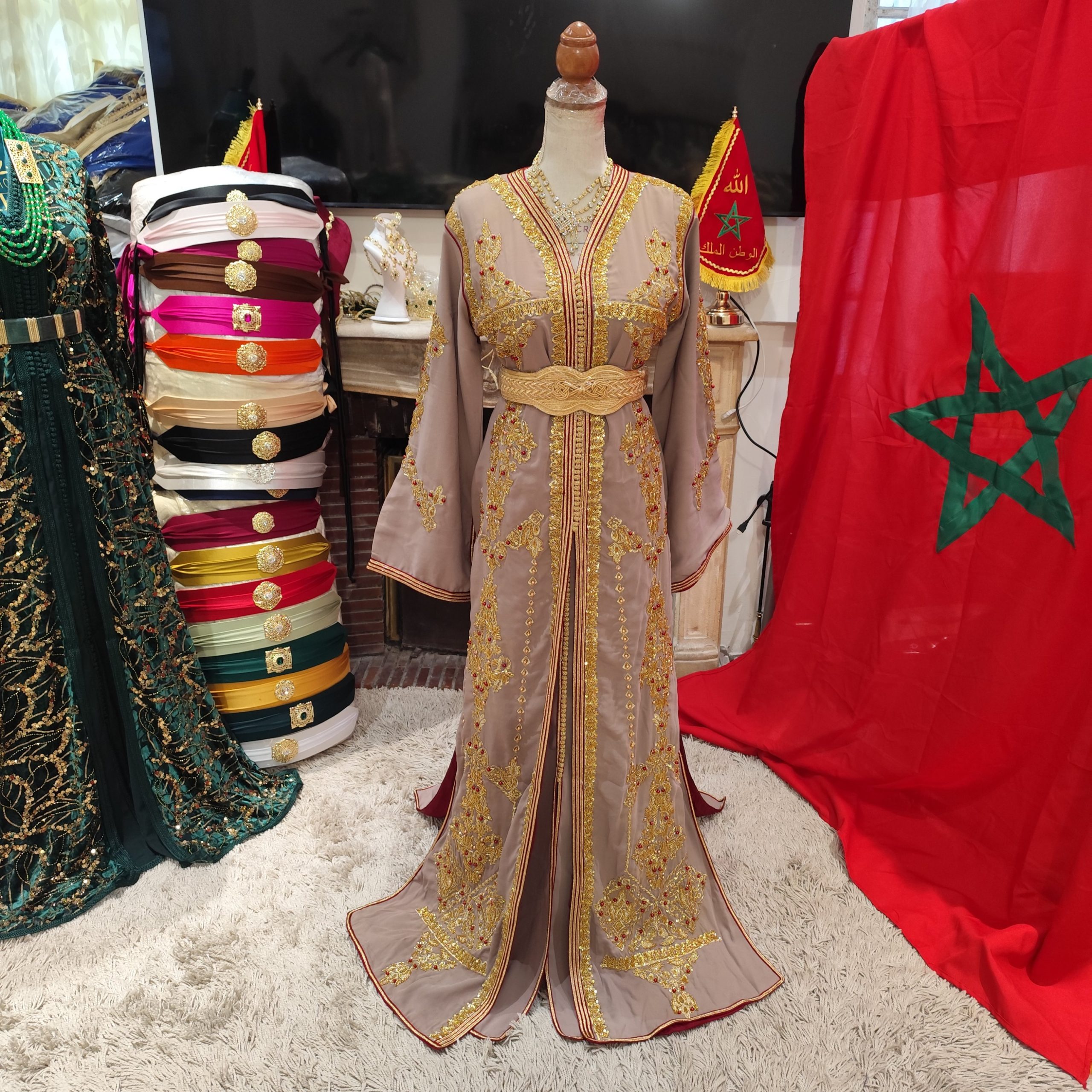 caftan marocain neuf doublé